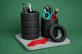 F1Tyre Pen Stand