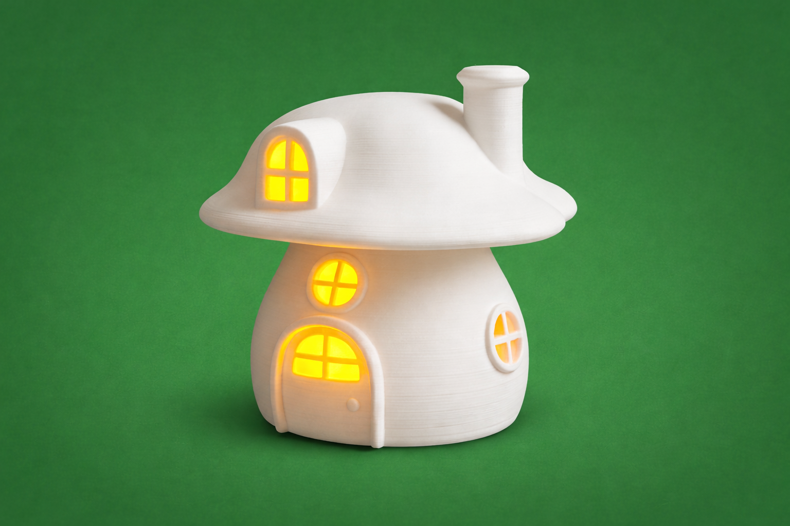 Mushroom Tealight Lamp