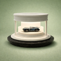 Roman Thallos Sanctum Hotwheel Display- With Wireless Display Light