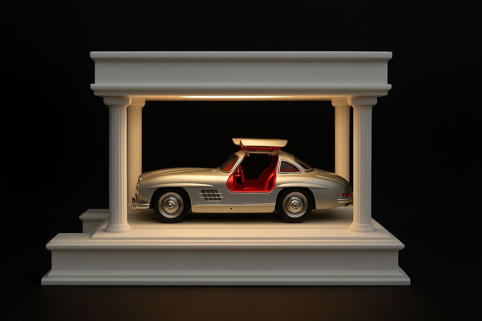 Greek Temple Hotwheel Display- Wireless